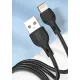 Кабель XO NB200 USB cable for Lightning 2.1A/2M Чорний mag-6920680877997147318