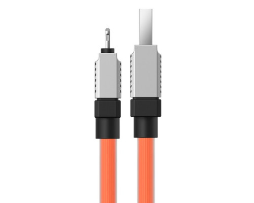 USB кабель Baseus CoolPlay Series Fast Charging Cable USB to iP 2.4A 1m Orange CAKW000407 mag-693217262675455973