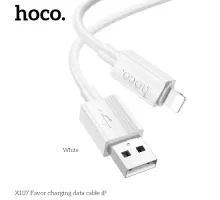 Кабель HOCO X107 Favor charging data cable iP 2,4A/1m White mag-6942007626262144023