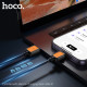 Кабель HOCO X108 Benefit silicone charging data cable iP 2.4A/1m. Black mag-6942007632195139637