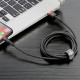 USB кабель Baseus Cafule for Ligtning 2,4A/1m. Black-red CALKLF-B19 mag-695315627498361978