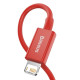 USB кабель Baseus Superior Series Fast Charging Data Cable USB to iP 2.4A 1m Red CALYS-A09 mag-6953156205437129983