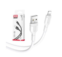 Кабель XO NB212 2.1A/1m for Lightning Білий mag-6920680827848140318