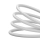 USB кабель Baseus CoolPlay Series Fast Charging Cable USB to iP 2.4A 1m White CAKW000402 mag-6932172626730130577