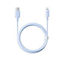 USB кабель Baseus Silky Series USB to Lightning 2.4A 1m Blue P10377702313-00 mag-6932172668839107247