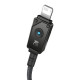 USB кабель Baseus Unbreakable Series Fast Charging USB to iP 2.4A 2m Black P10355802111-01 mag-693217263324054605
