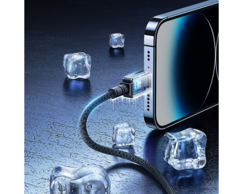 USB кабель Baseus Unbreakable Series Fast Charging USB to iP 2.4A 1m Black P10355802111-00 mag-6932172633257130607