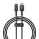 USB кабель Baseus Unbreakable Series Fast Charging USB to iP 2.4A 1m Black P10355802111-00 mag-6932172633257130607