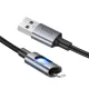 Кабель HOCO U144 New charging data cable iP Black mag-6942007659567154186