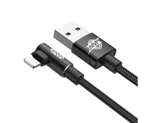 USB кабель Baseus MVP Elbow for Lightning 1,5A/2m. Black CALMVP-A01 mag-695315626681056017
