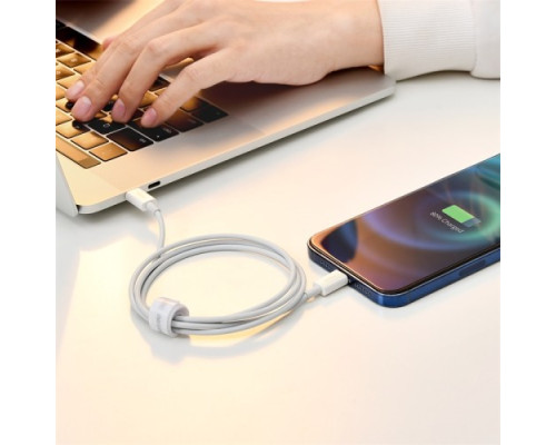 USB кабель Baseus Superior Series Fast Charging Data Cable USB to iP 2.4A 1m White CALYS-A02 mag-6953156205413138548