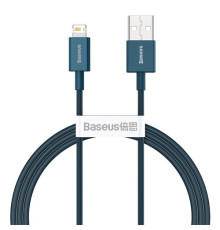 USB кабель Baseus Superior Series Fast Charging Data Cable USB to iP 2.4A 1m Blue CALYS-A03 mag-6953156205420132156