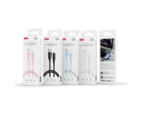 Кабель XO NB265 Minimalist Series Lightning Data Cable 1m Білий mag-692068085489960156