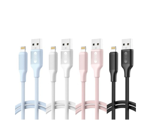 Кабель XO NB265 Minimalist Series Lightning Data Cable 1m Білий mag-692068085489960156