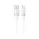 Кабель XO NB282 Brushed Silicone 6A Fast Charging Apple Data Cable 1m Білий mag-6920680860364132422