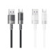 Кабель XO NB282 Brushed Silicone 6A Fast Charging Apple Data Cable 1m Білий mag-6920680860364132422
