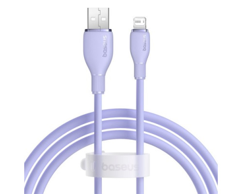 USB кабель Baseus Pudding Series Fast Charging Cable USB to iP 2.4A 2m Nebula Purple P10355700511-01 mag-693217263416254606
