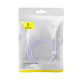 USB кабель Baseus Pudding Series Fast Charging Cable USB to iP 2.4A 2m Nebula Purple P10355700511-01 mag-693217263416254606