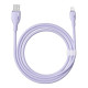 USB кабель Baseus Pudding Series Fast Charging Cable USB to iP 2.4A 2m Nebula Purple P10355700511-01 mag-693217263416254606