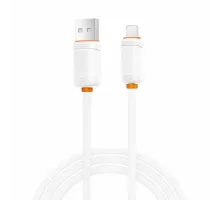 Кабель XO NB302 Shishishun Series for Lightning 3A/1m Білий mag-6975837587205147364