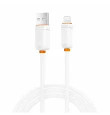 Кабель XO NB302 Shishishun Series for Lightning 3A/1m Білий mag-6975837587205147364