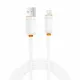 Кабель XO NB302 Shishishun Series for Lightning 3A/1m Білий mag-6975837587205147364
