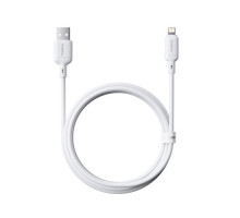 USB кабель Baseus Silky Series USB to Lightning 2.4A 1m White P10377702213-00 mag-6932172668761132574