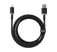 USB кабель Baseus Dura Series USB to Lightning 2.4A 2m Black-gold P10377801U01-02 mag-6932172669867152082