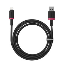 USB кабель Baseus Dura Series USB to Lightning 2.4A 1m Black-red P10377801U01-01 mag-6932172669966135967