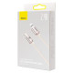 USB кабель Baseus Crystal Shine Series Fast Charging Data Cable USB to iP 2.4A 2m Pink CAJY001204 mag-6932172614454135445