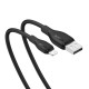 USB кабель Baseus Pudding Series Fast Charging Cable USB to iP 2.4A 2m Black P10355700111-01 mag-693217263418654608