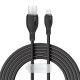 USB кабель Baseus Pudding Series Fast Charging Cable USB to iP 2.4A 2m Black P10355700111-01 mag-693217263418654608