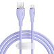 USB кабель Baseus Pudding Series Fast Charging Cable USB to iP 2.4A 1.2m Purple P10355700511-00 mag-6932172634124128932