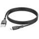 Кабель BOROFONE BX99 Method silicone charging data cable for Micro 2.4A/1m чорний mag-6941991105098137606