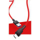 Кабель XO NB-Q166 fast charging usb cable for Micro 5A/1m Червоний mag-6920680875542136228