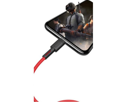 Кабель XO NB-Q166 fast charging usb cable for Micro 5A/1m Червоний mag-6920680875542136228