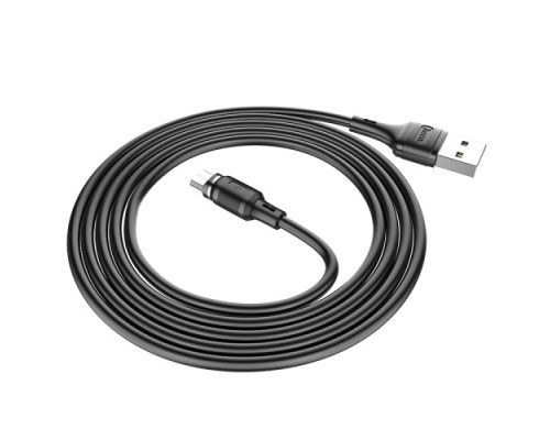 Кабель HOCO X52 Sereno magnetic charging cable for Micro 2,4A/1m. Black mag-6931474735539138632
