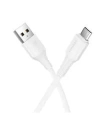 Кабель HOCO X120 Beneficio charging data cable Micro 1m White mag-6942007658898153975