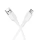 Кабель HOCO X120 Beneficio charging data cable Micro 1m White mag-6942007658898153975