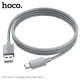 Кабель HOCO X107 Favor charging data cable Type-C 3A/1m Gray mag-6942007626316144028