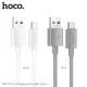Кабель HOCO X107 Favor charging data cable Type-C 3A/1m Gray mag-6942007626316144028