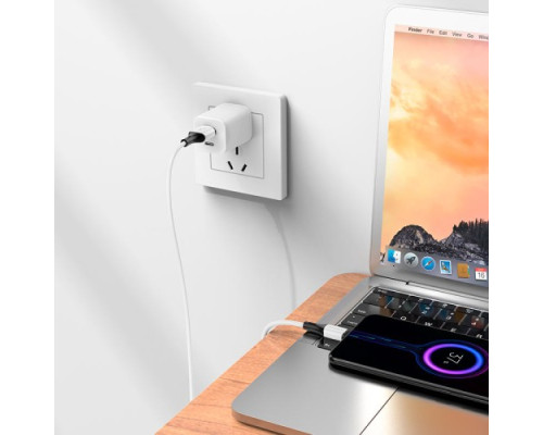 Кабель BOROFONE BX79 silicone charging for Micro 2.4A/1m білий mag-6974443384772138238