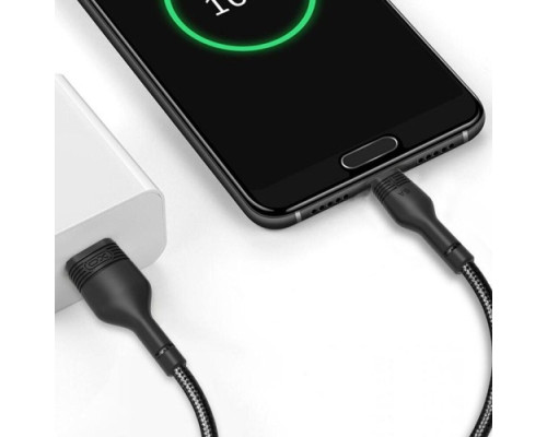 Кабель XO NB55 Huawei 5A/1M Fast Charge USB Cable Micro Чорний mag-692068089973957307
