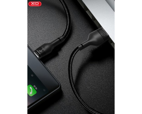 Кабель XO NB55 Huawei 5A/1M Fast Charge USB Cable Micro Чорний mag-692068089973957307