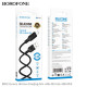 Кабель BOROFONE BX113 Lenny Silicone for Micro 2.4A/2m чорний mag-6941991115493137623