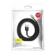 USB кабель Baseus Cafule for Micro 2.4A/1m Gray-Black CAMKLF-BG1 mag-6953156280335147509