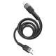 Кабель HOCO U110 charging data cable for Micro/2,4A/1,2m. Black mag-6931474770585143994