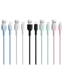 Кабель XO NB212 2.1A USB cable for Micro (50pcs/Bottle) Мікс mag-6920680829217140326