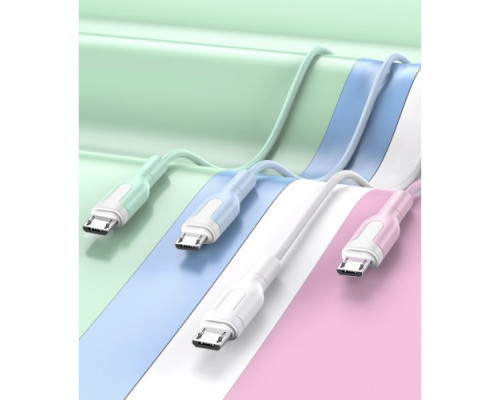 Кабель XO NB212 2.1A USB cable for Micro (50pcs/Bottle) Мікс mag-6920680829217140326