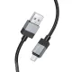 Кабель HOCO X110 Honorific charging data cable Micro 2,4A/1m. Black mag-6942007646789139080